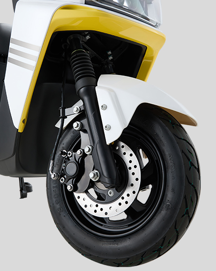 Reliable Braking Disc Front, Drum Rear